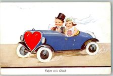 Verlag WSSB 7239/2 Kinder Auto Hochzeit Comic Wills, J. 1936