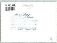 49740 W4473 Haselünne FOTO KEINE AK Kirche Ort handschriftlich Foto Original aus Archiv eines Ansichtskartenverlags