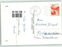 Opatija Abbazia 1961 - Denkmal Schwimmbad Strand