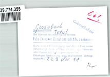57072 W5900 Gosenbach FOTO KEINE AK Ort handschriftlich Foto Original aus Archiv eines Ansichtskartenverlags