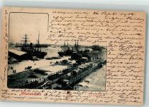 Alexandria 1902 - Hafen Eisenbahn
