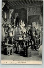 Antwerpen Anvers Steen Museum Waffensaal Ritterrüstung Geschütz Waffe