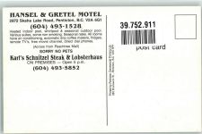 Penticton - Hotel Hansel und Gretel Motel