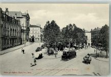 54000 Nancy - Straßenbahn Kirche Place St.-Jean