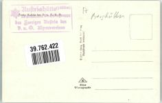 Austriahütte Foto AK Hüttenstempel