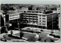Coventry 1962 Foto AK Broadgate Denkmal Handlung