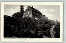 Schreiberhau Szklarska Poreba Gebrauchsspuren Gasthaus Hochstein Foto AK
