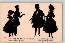 Frauen Spruch GKVB Nr.485-6 Alt-Stutterheim, Ov. Künstlerkarte