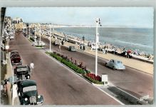 44500 La Baule-Escoublac Foto AK Boulevard Hennecart Auto Strand