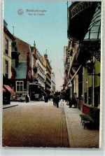 Blankenberghe Blankenberge Foto AK Rue de l´église