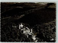 57439 W5952 Attendorn Foto AK Fliegeraufnahme Burg Schnellenberg
