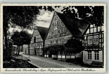 32816 W4938 Schieder-Schwalenberg 1941 Foto AK Gasthaus Künstlerklause