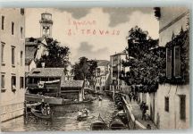 30100 Venezia - Squero S.Trovaso Kirche Gondel