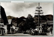 83224 W8217 Grassau , Chiemgau Foto AK Maibaum