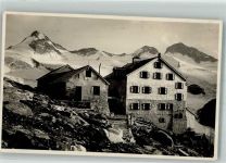 Kürsingerhütte 1928 Foto AK Hüttenstempel