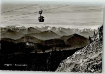 83661 W8172 Lenggries Foto AK Seilbahn Brauneckbahn