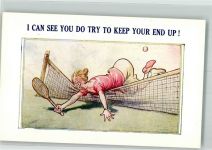 Humor Comic Bamforth Co. Nr. 13560 Tennis