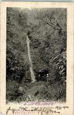 47700 La Reunion 1902 Gebrauchsspuren Wasserfall Salazie