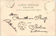 47700 La Reunion 1902 Gebrauchsspuren Wasserfall Salazie