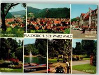 79183 W7808 Waldkirch , Breisgau 1982 - St. Margarethen Marktplatz Minigolf