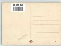 sign. Salac Bär mit eingegipsten Gesicht und ein dicker Hammer 1021 Bär Künstlerkarte
