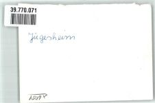 63110 W6054 Jügesheim FOTO KEINE AK Ort handschriftlich Foto Original aus Archiv eines Ansichtskartenverlags