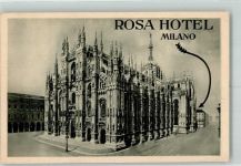 20100 Milano Gebrauchsspuren Rosa Hotel