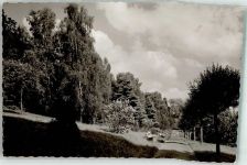 32257 W4980 Bad Randringhausen Andruck Ernstmeiers Moor Kurpark Foto Original aus Archiv eines Ansichtskartenverlags Ort handschriftlich