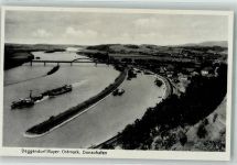 94469 W8360 Deggendorf Foto AK Donau- Hafen