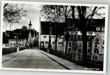 89597 W7932 Munderkingen Foto AK Strassenansicht