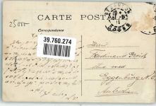 25000 Besancon 1911 - Denkmal Jouffroy d´Abbans Marktszene