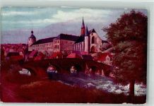 57072 W5900 Siegen - Blick zum Unteren Schloss Siegbrücke Martinikirche