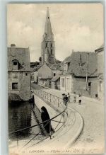 37130 Langeais 1915 - Kirche Feldpostexped. 2. Garde-Inf. Div. 26.2.15