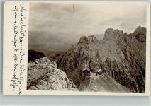 82467 W8100 Meilerhütte Foto AK Berghütten Ort handschriftlich