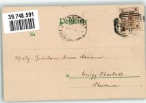 Frau Uniform Edgar Schmidt, Dresden 1899 Künstlerkarte