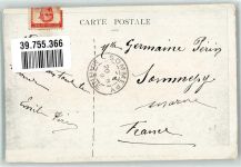 Antwerpen Anvers 1912 Gebrauchsspuren Hafen Breifmarke Bildseite
