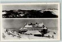 68760 Goldbach-Altenbach Foto AK Hotel du Grand Ballon Winter