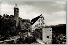 64757 W6932 Hirschhorn Neckar Foto AK Burg
