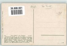 sign. Dyck Anton v. Sohn Karls I. von England Stengel u. Co. 29807 Künstlerkarte Adel England Gebrauchsspuren