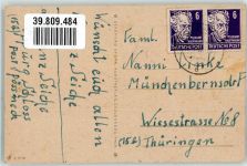 sign.Bauer H. Neujahr Korb Klee Kunstverlag Berhard Sporn K 3/70 Schwein Künstlerkarte