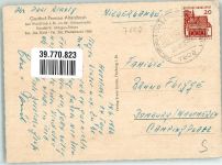 79183 W7808 Waldkirch , Breisgau 1966 Foto AK Pension Gasthaus altersbach