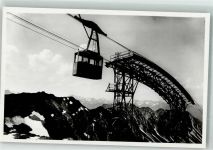 W8980 Oberstdorf Nebelhornbahn Oberer Tragständer m. Mädelegabelgruppe Bergbahn