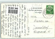 26465 W2941 Langeoog - Strand mit Strandkörben und bunten Wimpeln