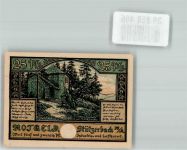98714 O6316 Stützerbach 1921 Notgeldschein 25 Pfg. Goethehäuschen