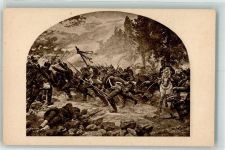 Deutsch-Französicher Krieg 1870 , Sturm auf St. Privat Gefechte Reichseinigungskriege 1864-1870/71 Künstlerkarte