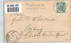 Lithographie Zigarette 1901 Gebrauchsspuren