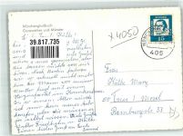 41061 W4050 Mönchengladbach 1964 Foto AK Geroweiher Münster Kirche