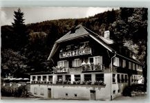 79674 W7868 Todtnau Foto AK Hotel Waldeck
