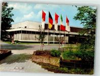 41460 W4040 Neuss 1981 Foto AK Gasthaus Stadthalle
