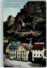 55743 W6580 Idar-Oberstein - Schloss u.Felsenkirche